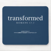 Transformeerde Mousepad Muismat (Voorkant)
