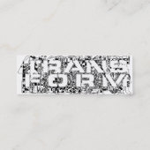 Transformeren Mini Visitekaartje (Achterkant)