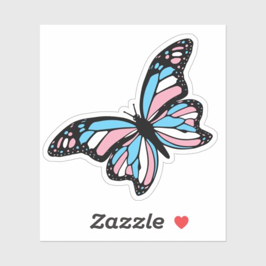 Transformeren Transgender Pride LHBTIQ Sticker (Vel)