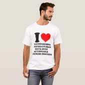 Transformeren van niet-gestructureerde gegevens Ac T-shirt (Voorkant volledig)