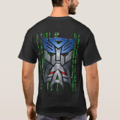 Transformers 1x00001 MATRIX ZWART DOOR SAMURAI FEU T-shirt (Achterkant)