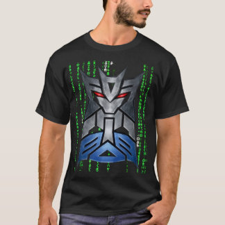 Transformers 1x00001 MATRIX ZWART DOOR SAMURAI FEU T-shirt