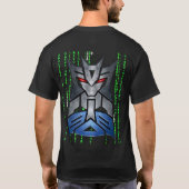 Transformers 1x00001 MATRIX ZWART DOOR SAMURAI FEU T-shirt (Achterkant)