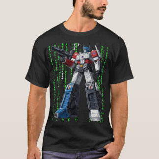 Transformers 1x005 MATRIX ZWART DOOR SAMURAI FEODA T-shirt