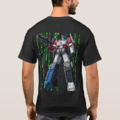 Transformers 1x005 MATRIX ZWART DOOR SAMURAI FEODA T-shirt (Achterkant)