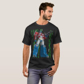 Transformers 1x008 MATRIX ZWART T-SHIRT Door SAMUR (Voorkant volledig)