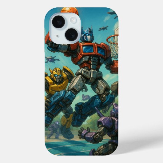 Transformers in Basketball game Case-Mate iPhone Case (Achterkant)