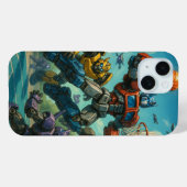 Transformers in Basketball game Case-Mate iPhone Case (Achterkant (horizontaal))