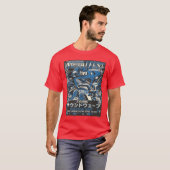 Transformers Metal Fest Soundwave Comic Style Post T-shirt (Voorkant volledig)