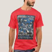 Transformers Metal Fest Soundwave Comic Style Post T-shirt (Voorkant)