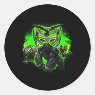 Transformers Rise of the Beasts Maximals Ronde Sticker