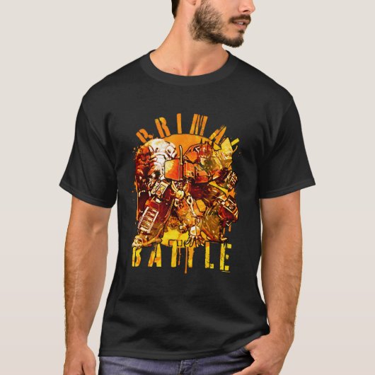 Transformers Rise of the Beasts Primal Battle Drip T-shirt (Voorkant)