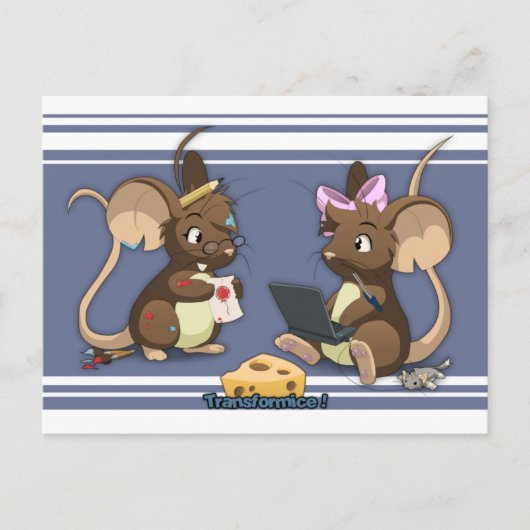 Transformice Creators Briefkaart (Voorkant)