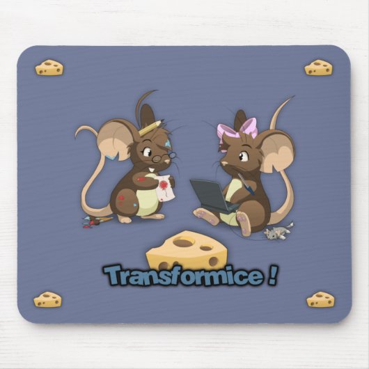 Transformice Creators Mousepad Muismat (Voorkant)