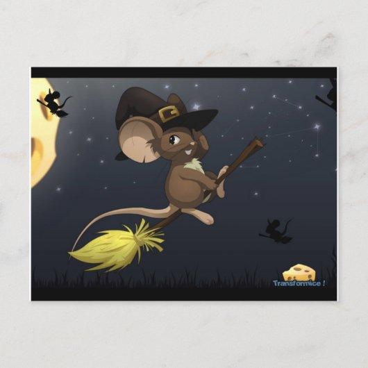 Transformice Halloween Briefkaart (Voorkant)