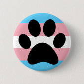 Transfurry pride ronde button 5,7 cm (Voorkant)