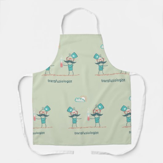 Transfusioloog Schort (Voorkant)