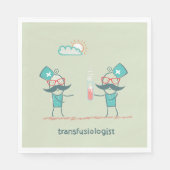 Transfusioloog Servet (Voorkant)