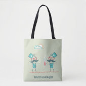 Transfusioloog Tote Bag (Voorkant)