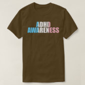 Transgender ADHD-bewustzijn T-shirt (Design voorkant)