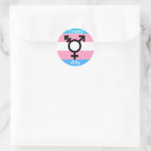 Transgender Ally Awareness Pride Sticker (Tas)