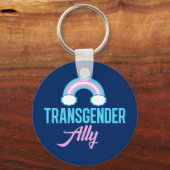 Transgender Ally Sleutelhanger (Voorkant)