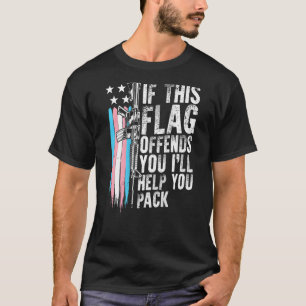 Transgender als deze vlag je aanbiedt, ben je 15 P T-shirt