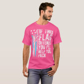 Transgender als deze vlag je AR-15 Pistool tuig be T-shirt (Voorkant volledig)