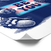 Transgender Be You Trans Pride M2f F2m Poster (Hoek)