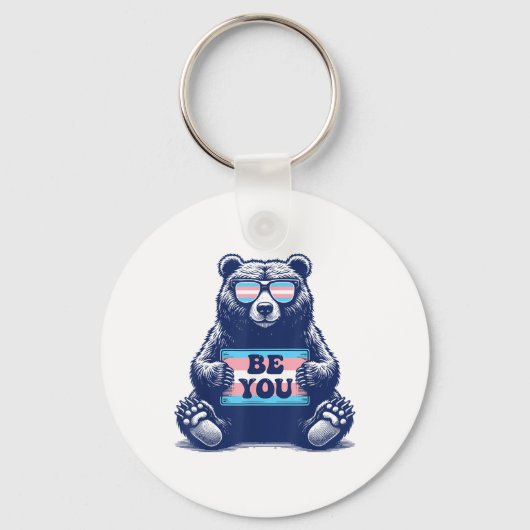 Transgender Be You Trans Pride M2f F2m Sleutelhanger (Voorkant)