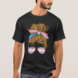Transgender Bisexual Woman Transseksuele Vlag T-shirt