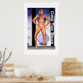 Transgender Bodybuilder Chris Tina Bruce Poster (Keuken)
