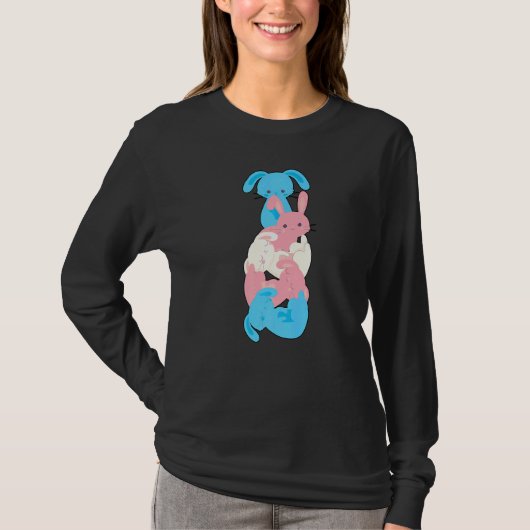 Transgender Bunny Transgender T-shirt (Voorkant)