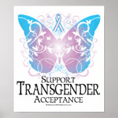 Transgender Butterfly Poster (Voorkant)