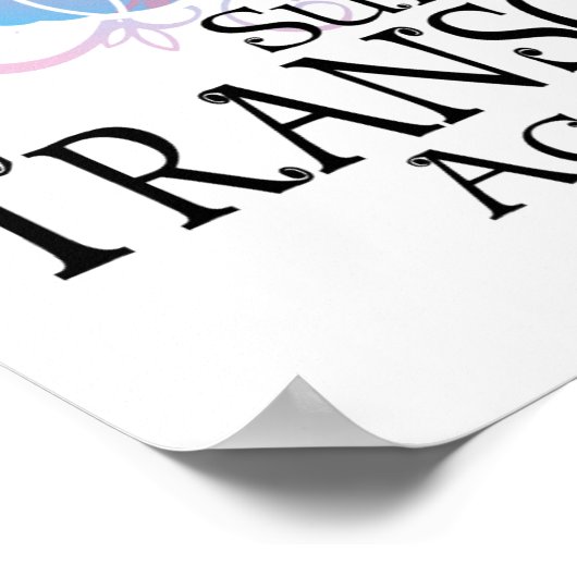 Transgender Butterfly Poster (Hoek)