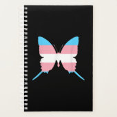 Transgender Butterfly Trans Pride Flag LGBT Planner (Voorkant)