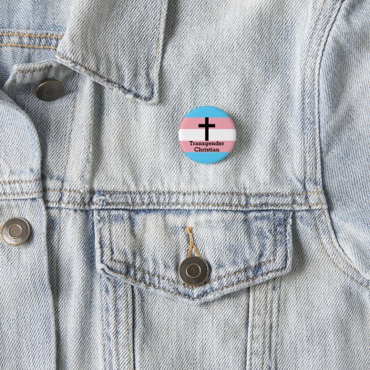 Transgender Christelijke Pride Button (In situ)
