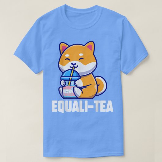transgender corgi equalitea transgenderi equa t-shirt (Design voorkant)
