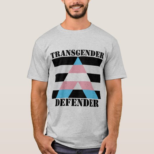 Transgender Defender Ally Sleeveless Shirt (Voorkant)