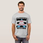 Transgender Defender Ally Sleeveless Shirt (Voorkant volledig)
