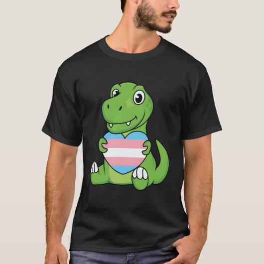 Transgender Dino Transgender T-shirt (Voorkant)