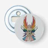 Transgender Faerie  Button Flesopener (Voorkant)