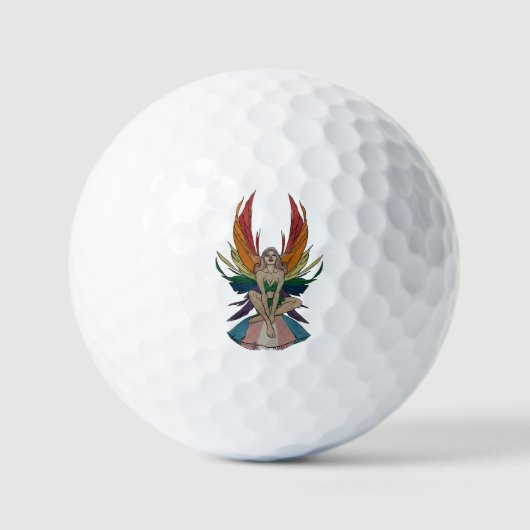 Transgender Faerie Golfballen (Voorkant)