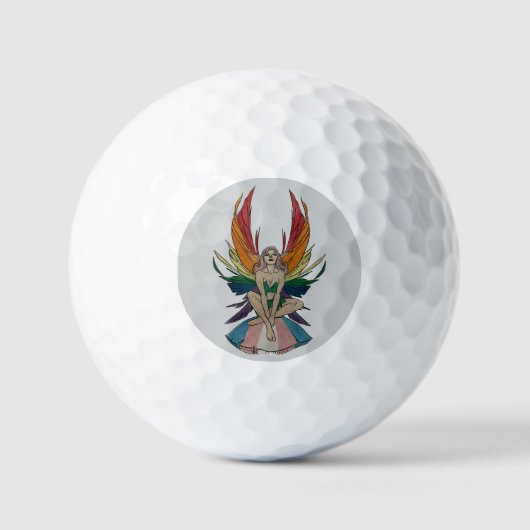 Transgender Faerie  Golfballen (Voorkant)