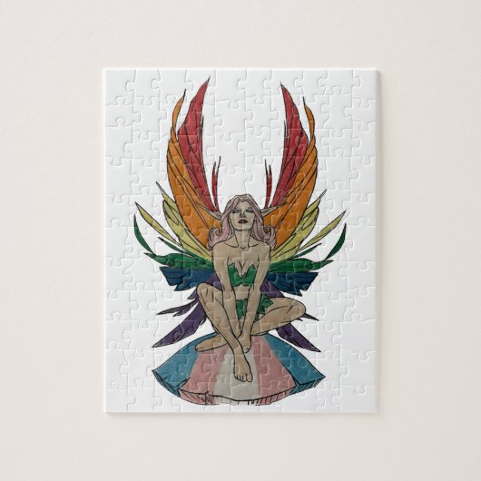 Transgender Faerie Legpuzzel (Verticaal)