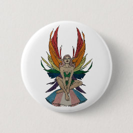 Transgender Faerie Ronde Button 5,7 Cm