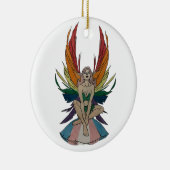 Transgender fee keramisch ornament (Rechts)