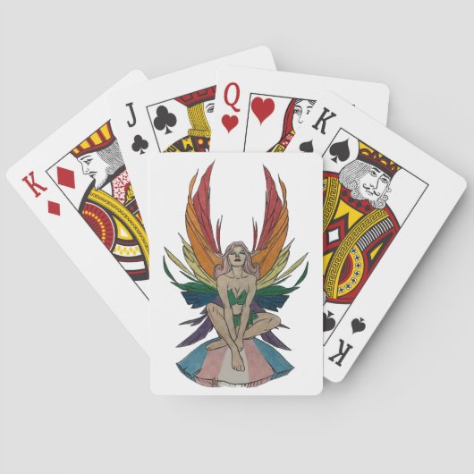 Transgender fee pokerkaarten (Achterkant)
