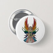 Transgender Fee Ronde Button 5,7 Cm (Voorkant /achterkant)