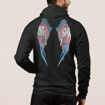 Transgender Flag - Angel Wings